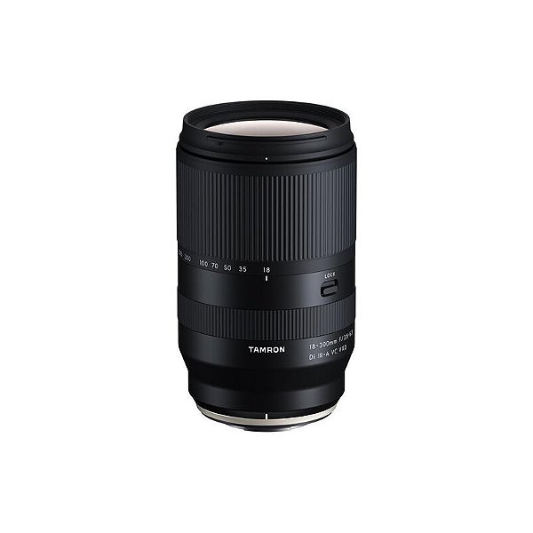 Lente Tamron 18-300 mm f3.5-6.3 Di III-A VC VXD – Superzoom APS-C 16,6×