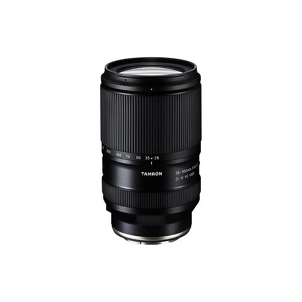 Lente Tamron 28-300 mm f4-7.1 Di III VC VXD – Superzoom Full-Frame