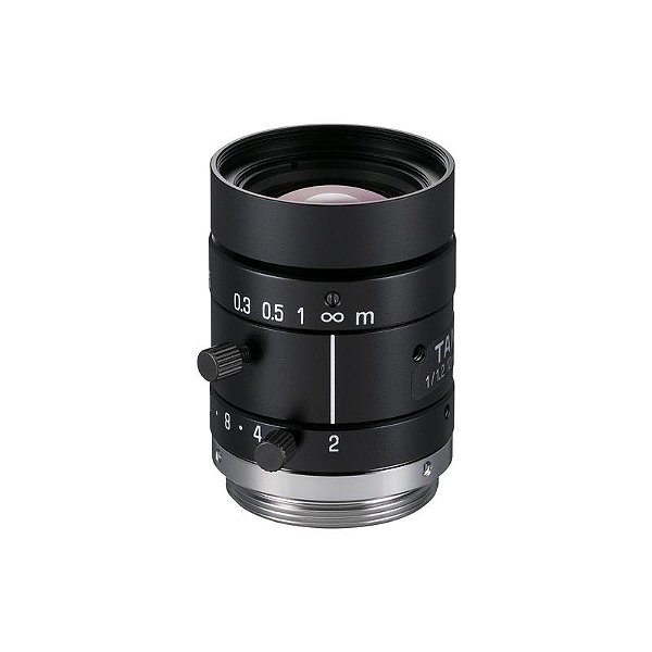Tamron lente fixa 12 mm C-Mount para visão industrial