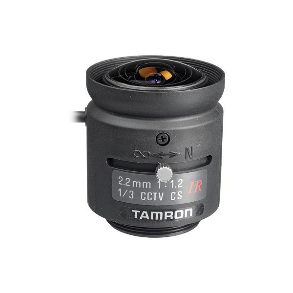 Tamron Lente CS-Mount 2,2 mm f/1.2 IR-Corrected (DC Auto-Iris)