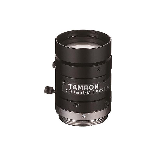 Tamron Lente C-Mount 12 mm f/2.4 Manual Iris com Trava