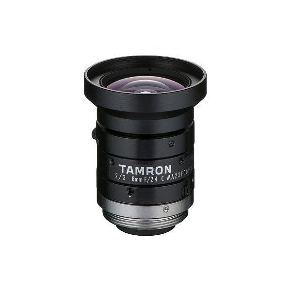 Tamron Lente C-Mount 8 mm f/2.4 Manual Iris com Trava