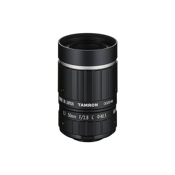 Tamron Lente C-Mount 50 mm f/2.8 Manual Iris (IR-Corrected, 24 MP)