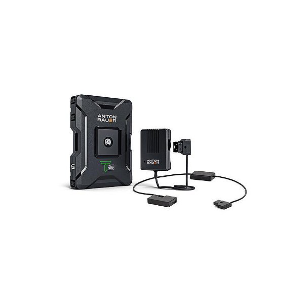 Anton Bauer Kit Titon Base 68 Wh com Carregador P-Tap para Câmeras Canon LP-E6