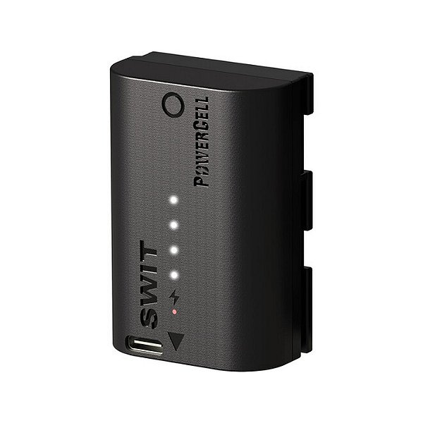 SWIT POWERCELL LP-E6P Bateria Recarregável USB-C para Câmeras Canon