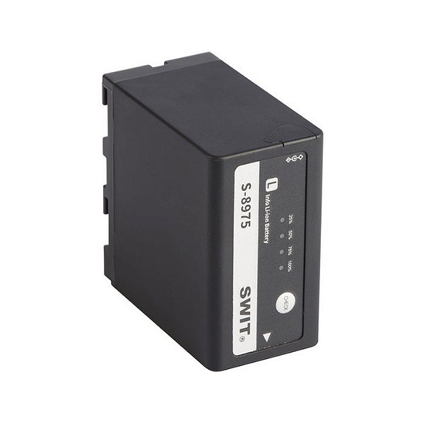 SWIT S-8975 Bateria Sony L-Series 75Wh para Monitores e Iluminação LED