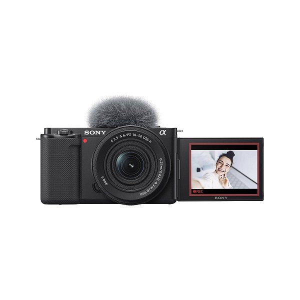 Sony ZV-E10 Câmera Mirrorless com Lente 16-50mm