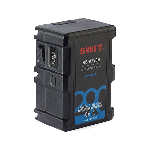 SWIT HB-A290B Bateria B-Mount 28.8V 290Wh para Cinema e Broadcast