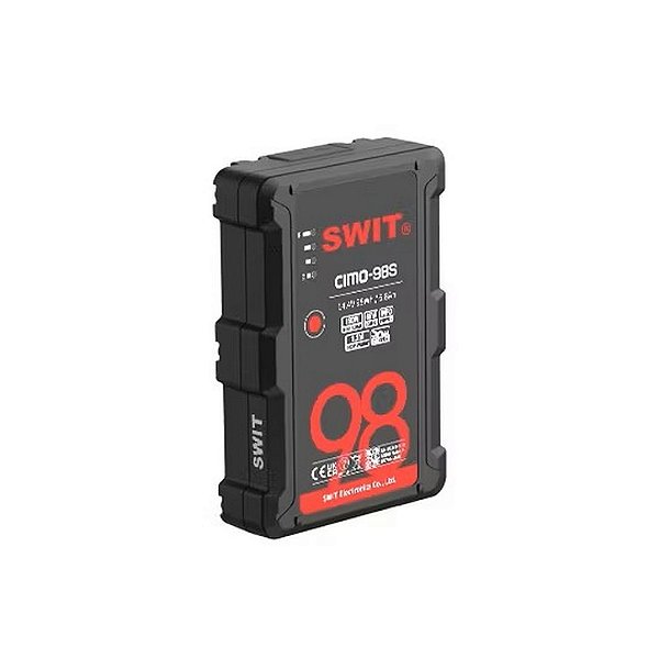 SWIT CIMO-98S Bateria V-Mount Slim 98Wh com USB-C