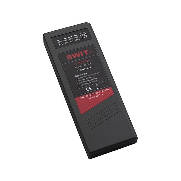 SWIT S-8073N Bateria NP-1 73Wh com Saída D-Tap
