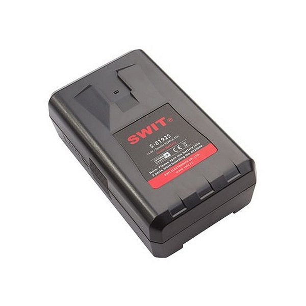 SWIT S-8192S Bateria V-Mount Divisível 184Wh para Transporte Aéreo