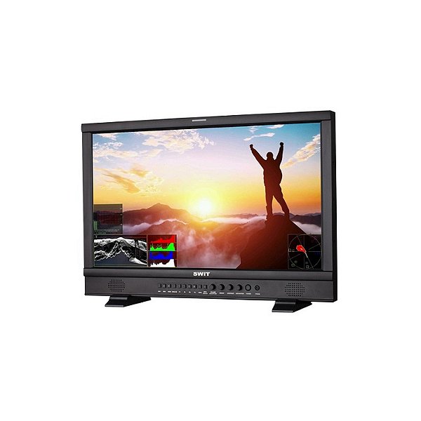 SWIT S-1243FS Monitor de Referência Full HD 23,8" para Broadcast e Estúdio