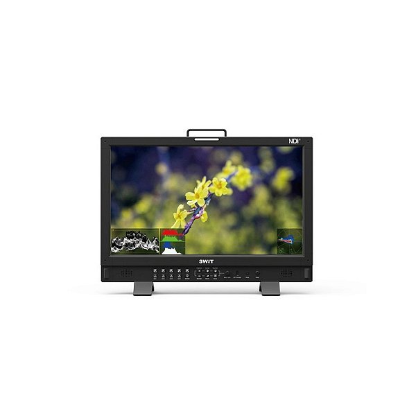 SWIT BM-215-NDI Monitor de Produção 4K 21,5" com NDI® para Cinema e Broadcast