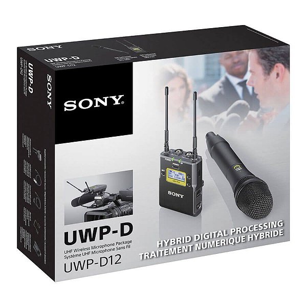 Sony UWP-D12 Microfone de Mão Sem Fio