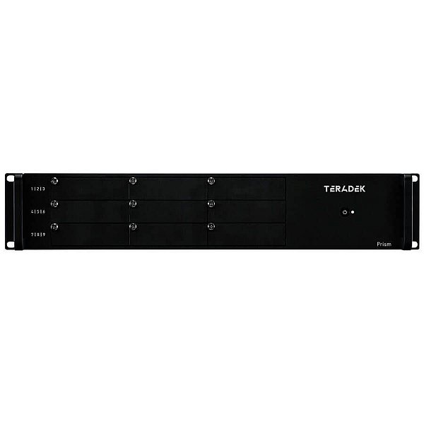 Teradek Prism 802 Sistema Rackmount de Chassi Base (2RU)