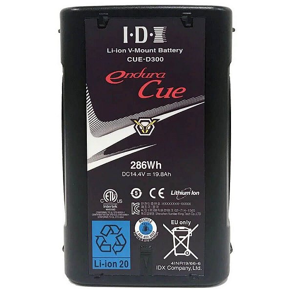 Bateria IDX V-Mount Li-Ion 286Wh CUE-D300