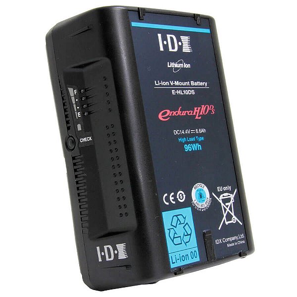 Bateria IDX ENDURA E-HLD10DS 96Wh V-Mount Li-Ion de Alta Performance com Conector D-Tap