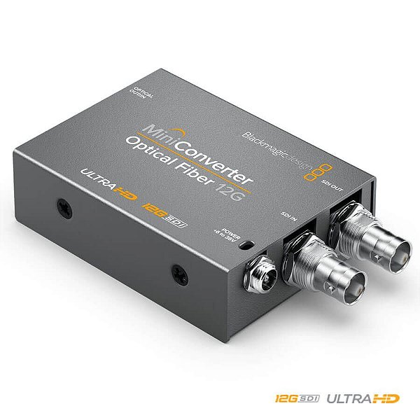 Blackmagic Micro Conversor Fibra Ótica 12G-SDI