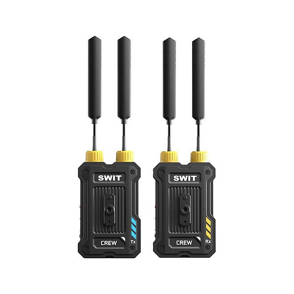 SWIT CREW Sistema de Transmissão de Vídeo Sem Fio 3G-SDI/HDMI/USB-C 1200m