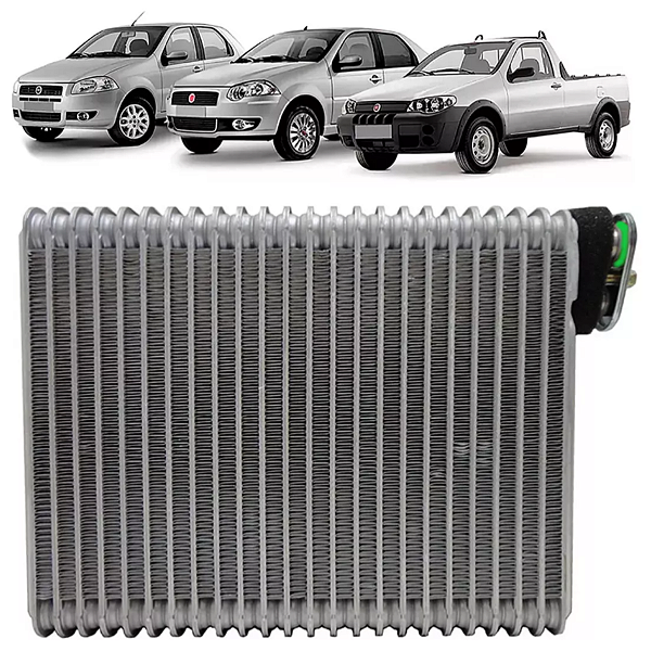 Evaporador Fiat Palio / Siena / Strada Motor Fire 2001 Em Diante