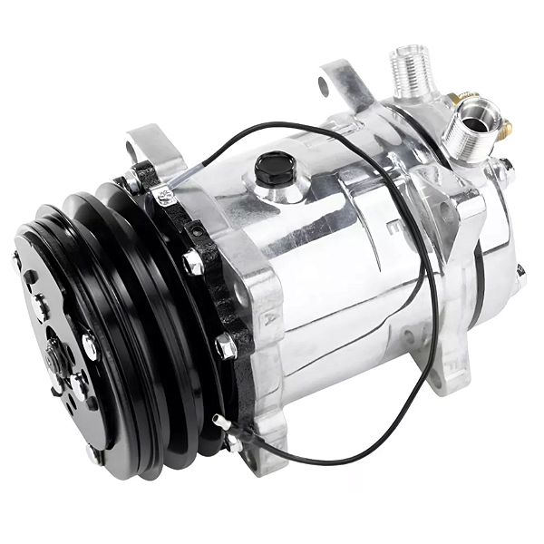 Compressor De Ar Condicionado 5h14 12v / 24v 8 Orelhas Polias 2a