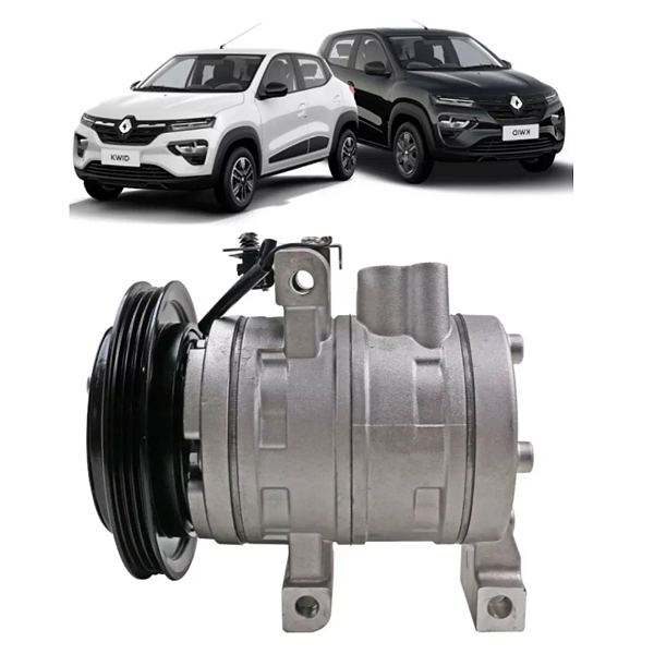 Compressor Renault Kwid 1.0 2017 A 2024 3 Cilindros 3pk