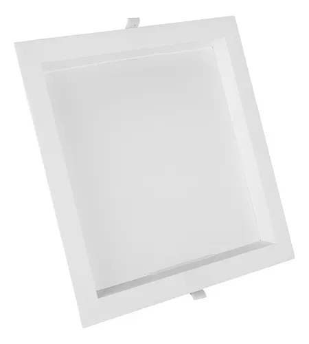 PAINEL LED BACKLIGHT 24W QUADRADO 4000K EMBUTIDO RECUADO