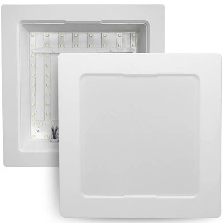 PAINEL LUMANTI LED BACKSTAGE 18W QUADRADO 3000K EMBUTIR