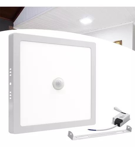 PAINEL AAATOP LED 18W SENSOR  QUADRADO 6500K