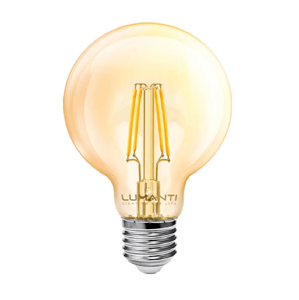LÂMPADA LUMANTI FILAMENTO GLOBO G80 4W 2400K
