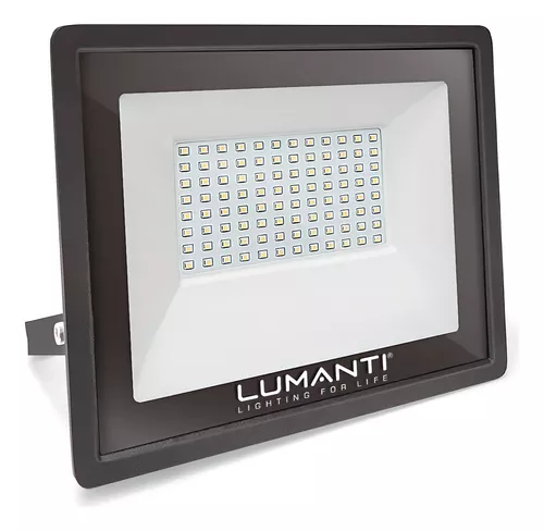 REFLETOR LUMANTI LED SMART 100W 3000K IP66 9000 LUMENS