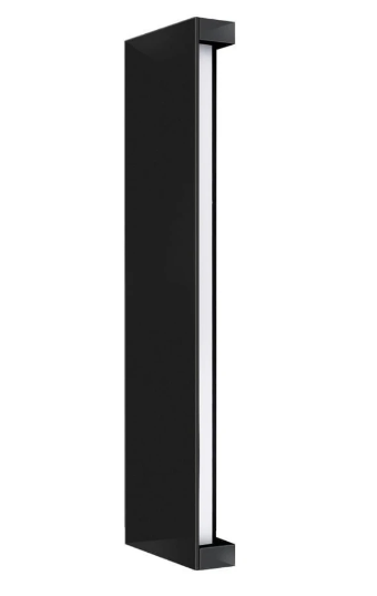ARANDELA LUMANTI WALL LED PRETA 10W 3000K 1600 LUMENS