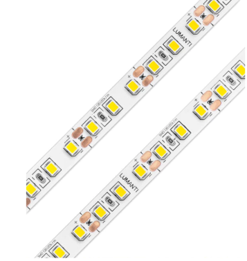 FITA LED LUMANTI C/ 120 LEDS SMD 10W/M 950 LUMENS 12V 3000K IP20 5 M
