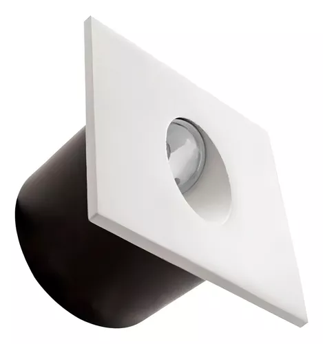 BALIZADOR DE CHÃO VISION OPUS LED EMBUTIR BRANCO 3W 3000K 150 LUMENS IP20