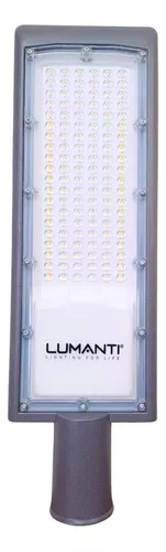 LUMINÁRIA LUMANTI LED URBANA 100W 10000 LUMENS 5000K IP66 PESCOÇO53MM