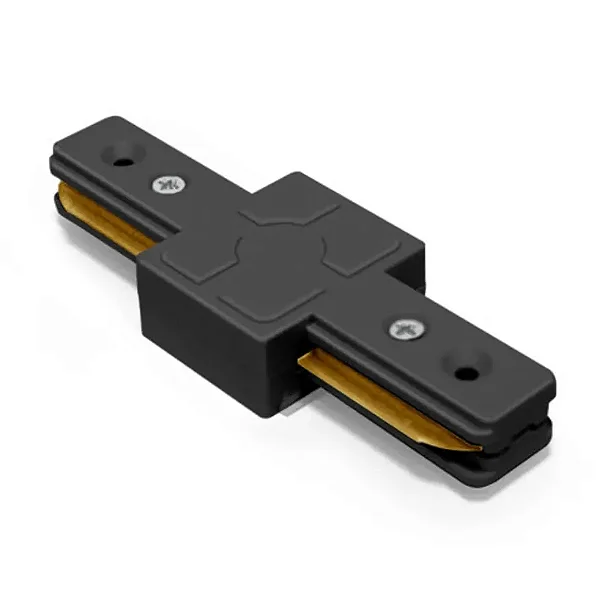 CONECTOR EMENDA LUMANTI RETA PARA TRILHO PRETO