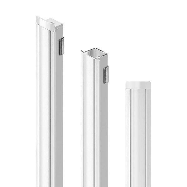 PERFIL DE ALUMÍNIO LUMANTI BRANCO EMBUTIR 22X12X3000MM