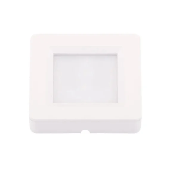 LUMINARIA BLUMENAU LED CABINET QUADRADO BRANCO 2W 3000K 120 LUMENS