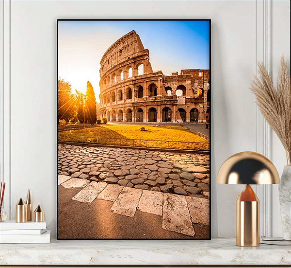 QUADRO DECORATIVO PAISAGEM 50X70CM SEM VIDRO