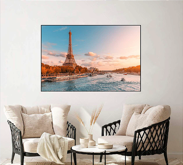 QUADRO DECORATIVO PAISAGEM 50X70CM SEM VIDRO
