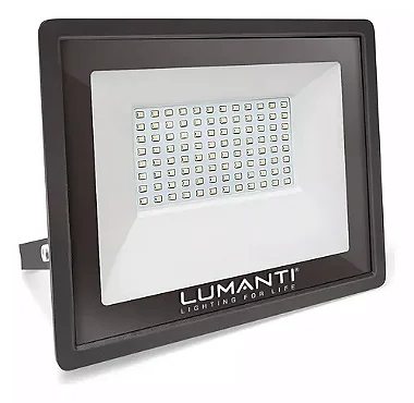 REFLETOR LUMANTI LED SMART ECO 100W 3000K IP66 8000 LUMENS