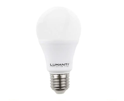 KIT C/ 4 LÂMPADA LED LUMANTI BULBO 7W  6500K
