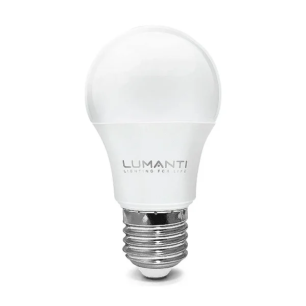 KIT C/ 4 LÂMPADA LED LUMANTI BULBO 7W 3000K