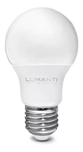 KIT C/ 4 LÂMPADA LED LUMANTI BULBO 12W 3000K