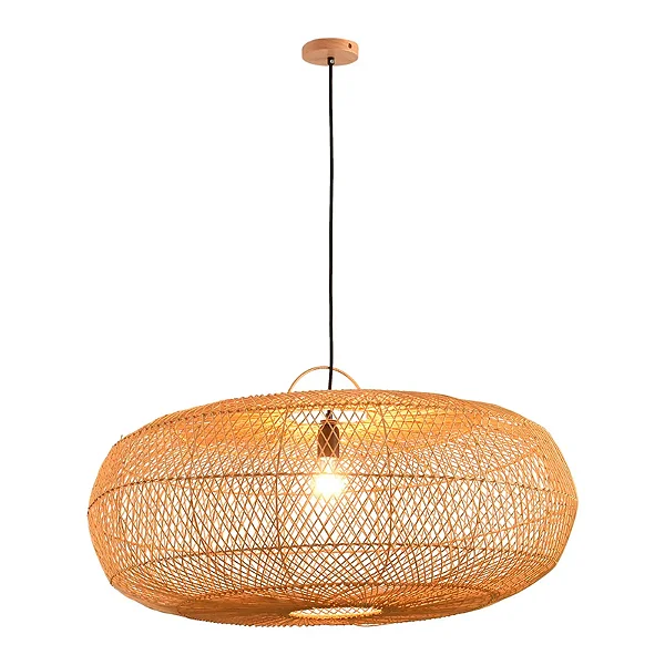 PENDENTE SKYLIGHT ÔTAKI Ø80CM RATTAN 4047G-3 METROS DE CABO