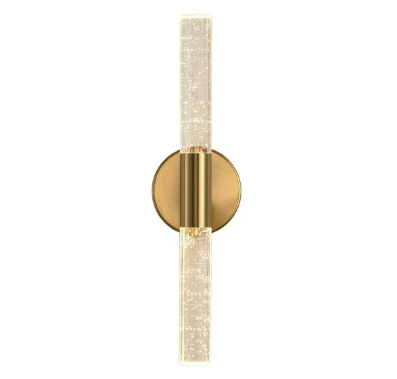 ARANDELA SKYLIGHT SKY-3127AR MAGIC 40CM DOURADO 480 LUMENS 3000K