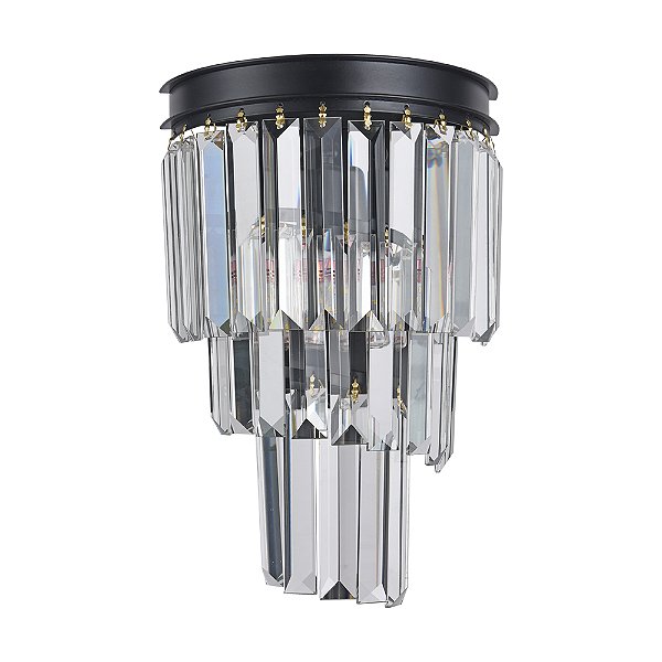 LUSTRE NITROLUX LA-003M E14X1 METAL E CRISTAL 329X200X120MM