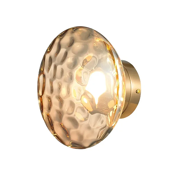 ARANDELA BELLA THE1AR01CH020 THEA CHAMPANHE DOURADO 20X9CM 5W 3000K 300LM