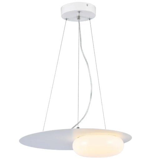 PENDENTE BELLA NOB1PD01OW042 NOBILE OFF WHITE/OPALINO 42X10CM 1XLED 12W 3000K