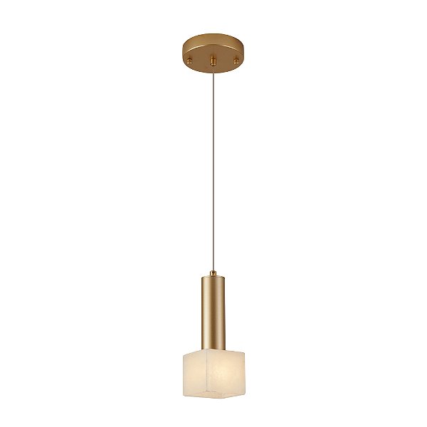 PENDENTE NORDECOR 2923  DUFI G9 OURO CHAMPAGNE MARMORE
